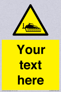 Custom warning grounding cruiser on lock cill